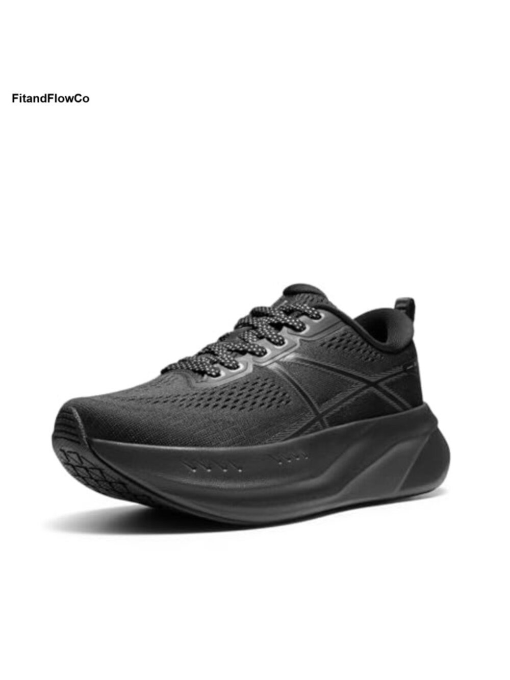 Women's Road Running Shoes Supercritical Foam Walking Sneakers Lace-Up